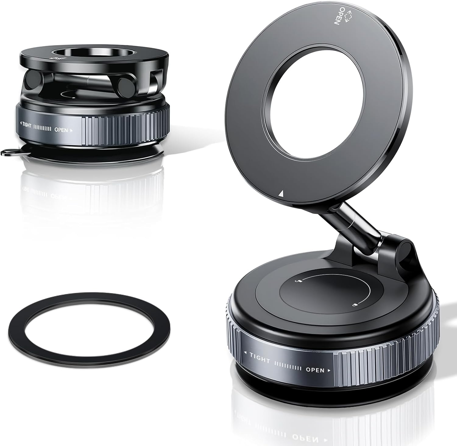 Soporte magnetico para telefono con ventosa 360 soporte para telefono de coche