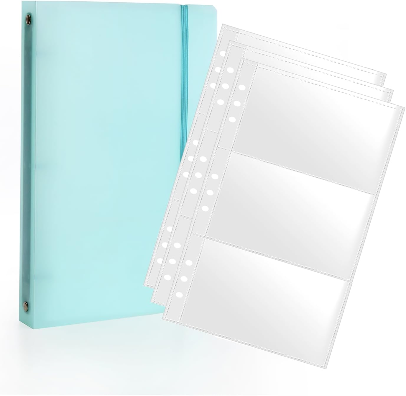 index card holder sleeve Amazon.com : 3x5 Index Card Sleeves Binder Sheets - 50 Pack | Clear Plastic  Refill 2 Pocket Page Protector for Recipe Cards, Photo Cards, Flash Cards main image 0