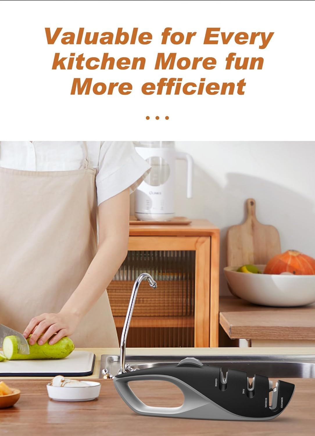 Professional 5 Angle Adjusted Guides Knife Sharpener Tool with Self-adapted F... - Picture 8 of 13