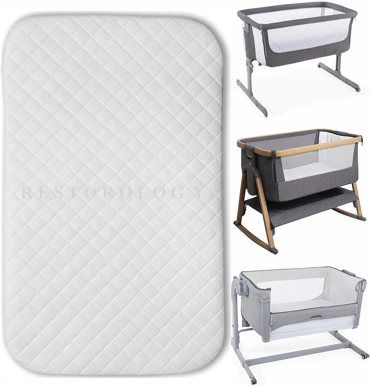 Next2Me Bedside Crib Mattress Compatible to Fit Chicco Next to