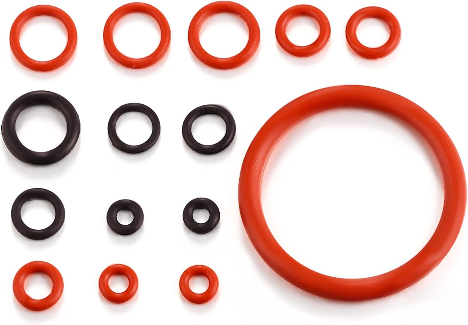 Silicone O-Ring Set Compatible with Philips, for Saeco, for Gaggia Fully Automatic Coffee Machines, Seal Gasket for Maintenance