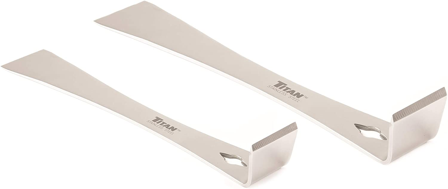 Titan 17005 2-Piece Stainless Steel Pry Bar Scraper Set