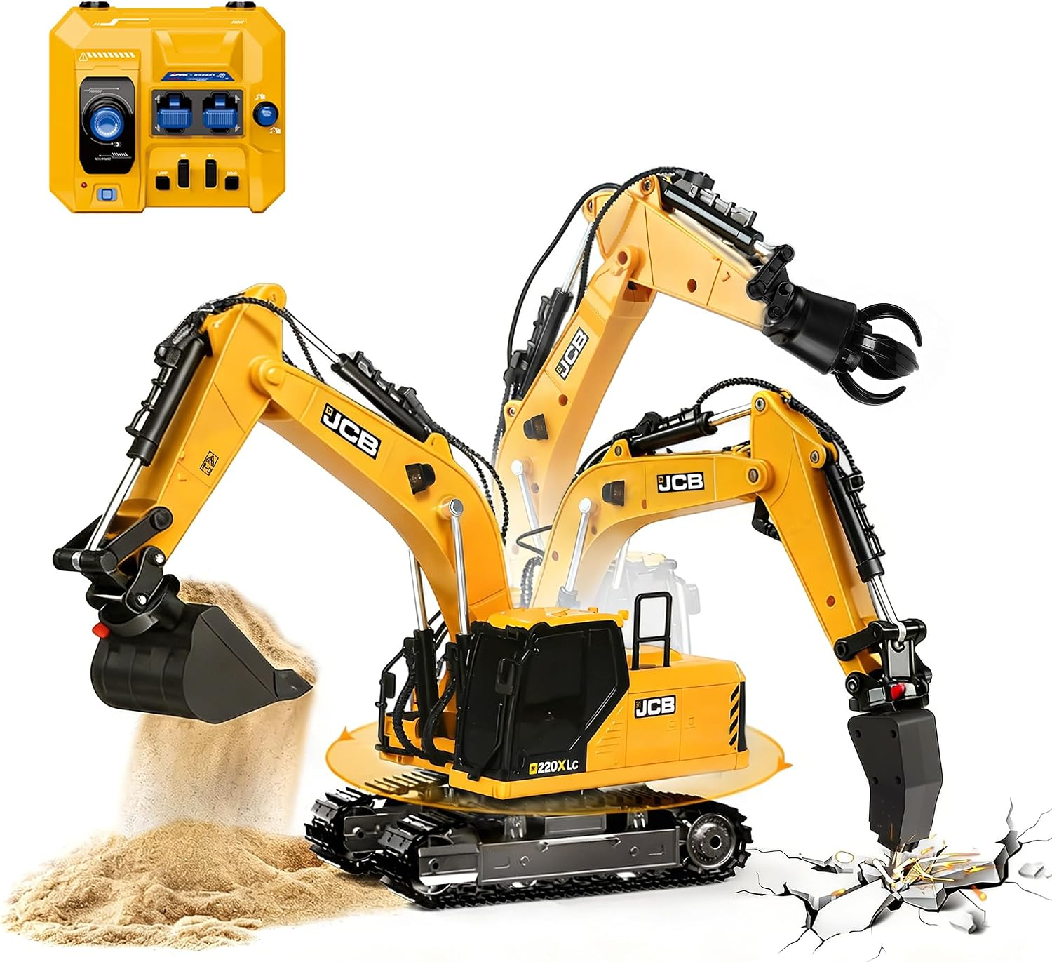 3-In-1 Remote Control Excavator