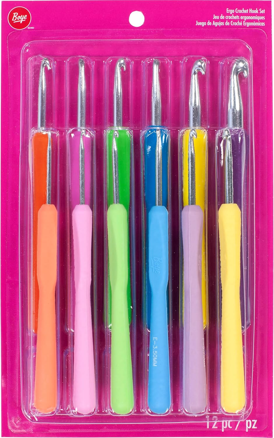 3396270001 Ergonomic Crochet Hook Set