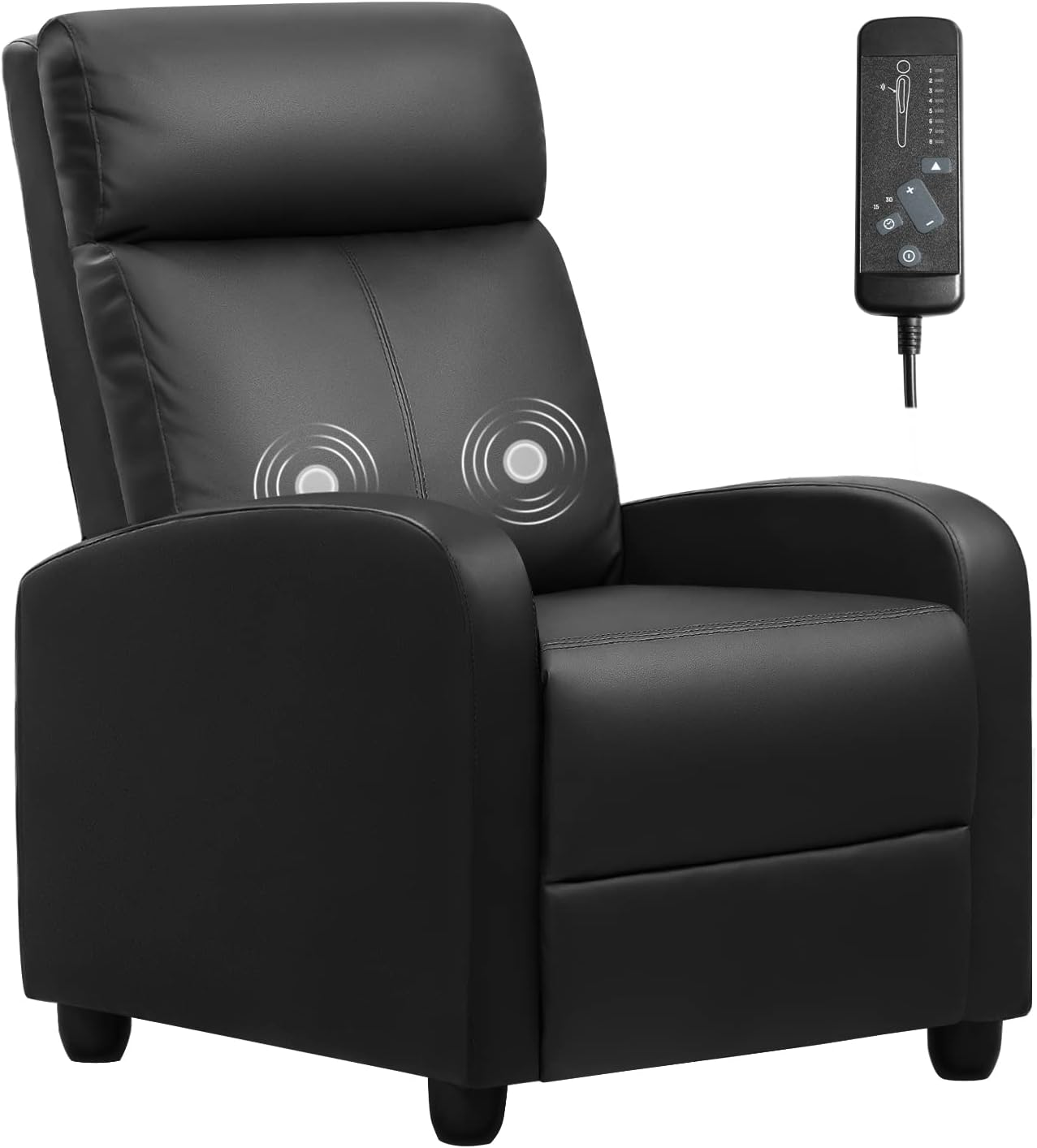 Recliner Chair Massage Recliner Sofa Wing Back Single Sofa Home Theat