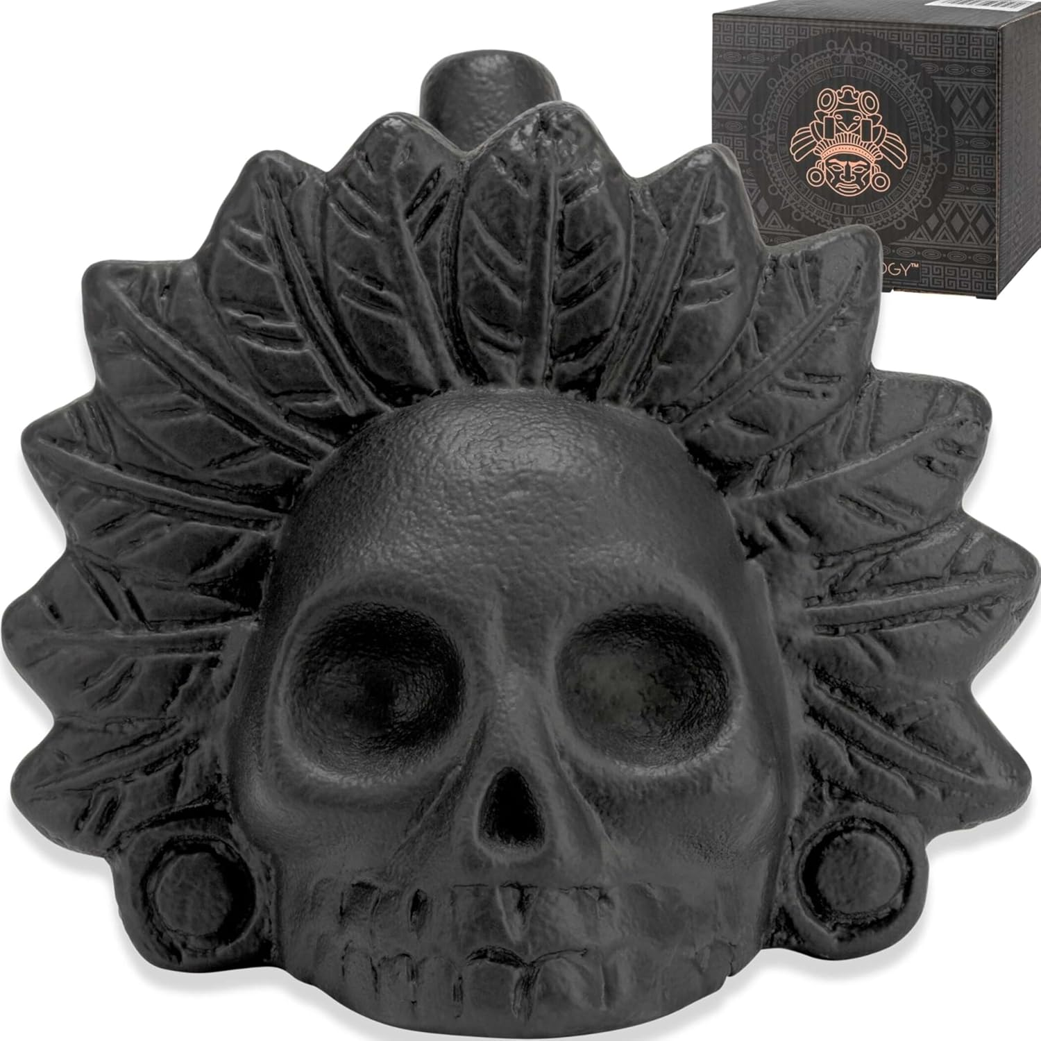 Original Aztec Death Whistle: Loudest Scream Whistle at 125+ Decibels - Authentic Human Sounding Screams - Easy to Blow & Scare - ARKAEOLOGY