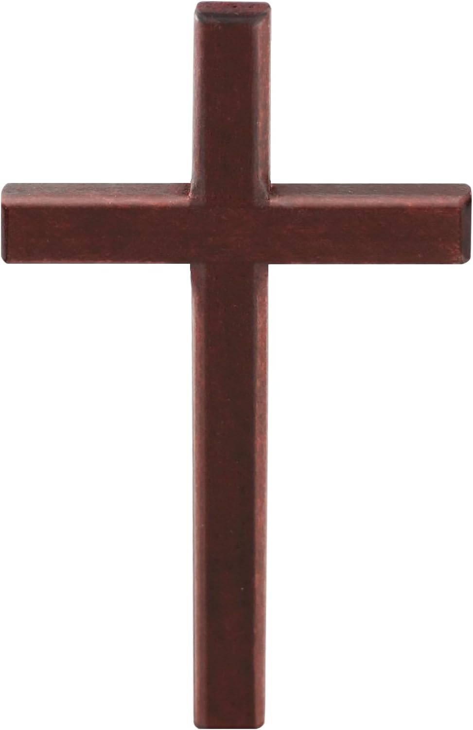 XIPENGKEJI Christian Wooden Cross Wall Hand Held Prayer Crosses Small Wooden Cross with for Decor Christian Gift 4.7 Inch with Velvet Bag