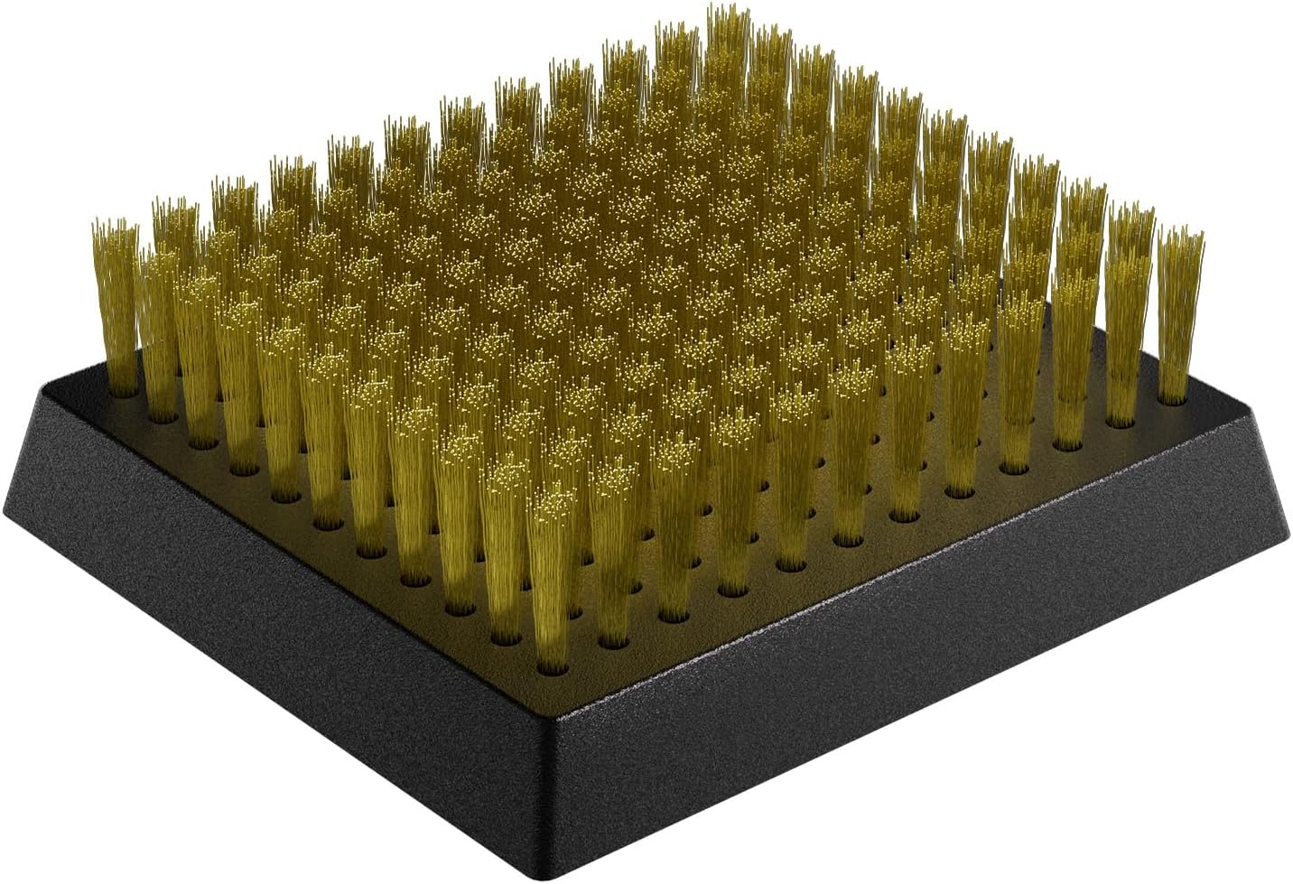 Copper Wire Grill Brush Replacement Head, Grill Cleaning Bristle Brush with 4 Sc