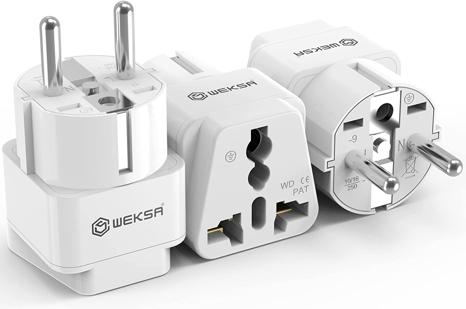 WEKSA Premium Travel Adapter with Universal Input, US, UK to Australia 3 Pin ... - Picture 15 of 18