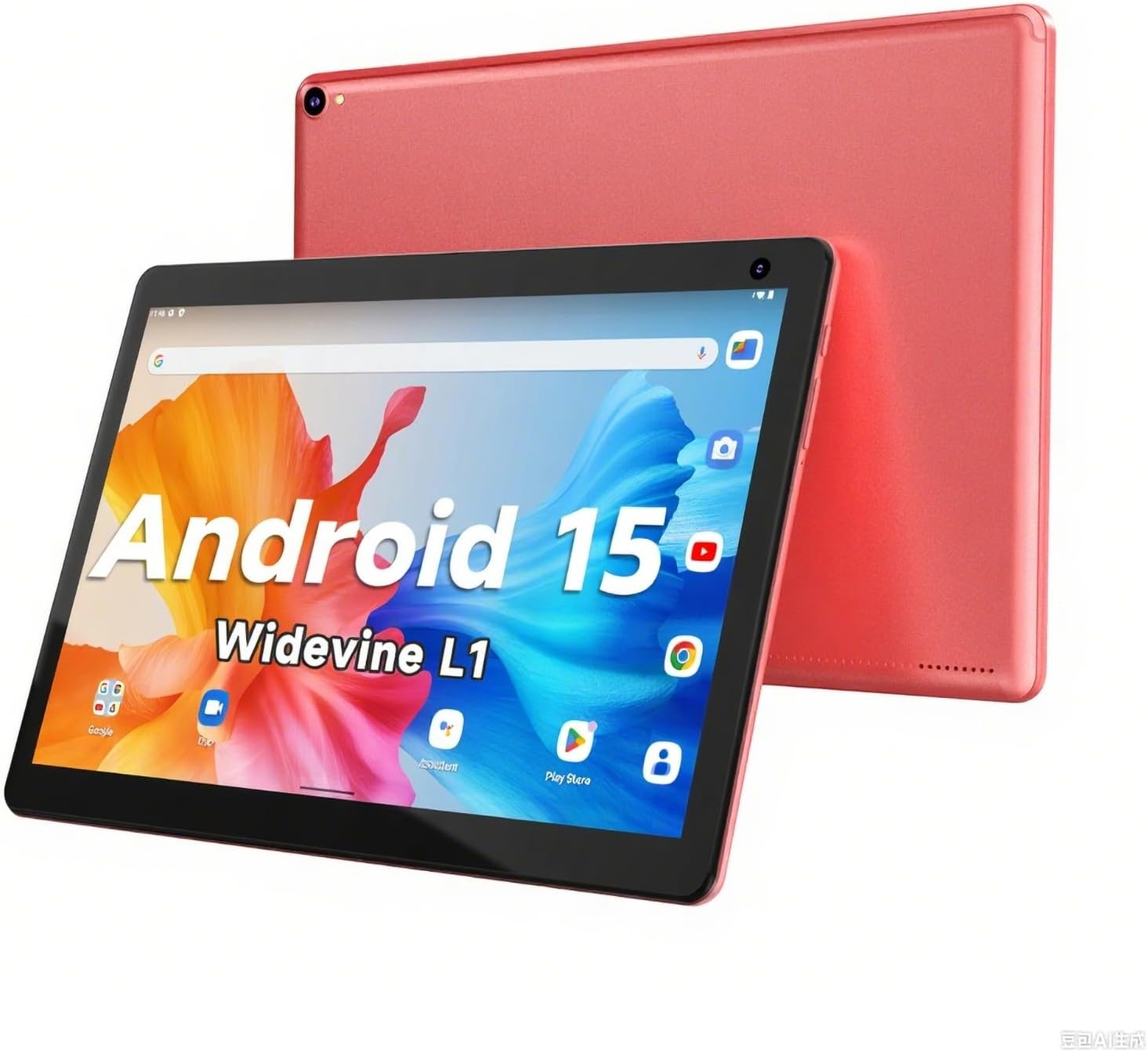 COOPERS Tablet 10 Inch, Android 15 Tablet, 32GB ROM 1TB Expand Computer Tablets, Quad Core Processor 6000Mah Battery, 1280X800 IPS Touch Screen, 2+8MP Dual HD Camera, Bluetooth Wifi Tablets PC