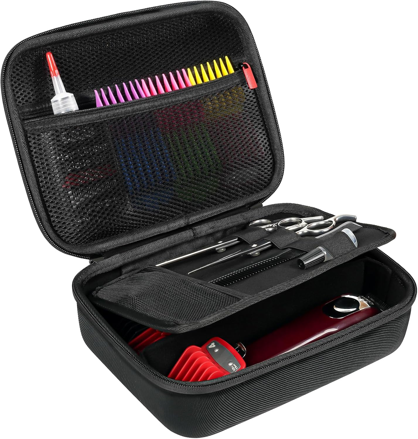 Hard Travel Case for Hair Clippers -Black