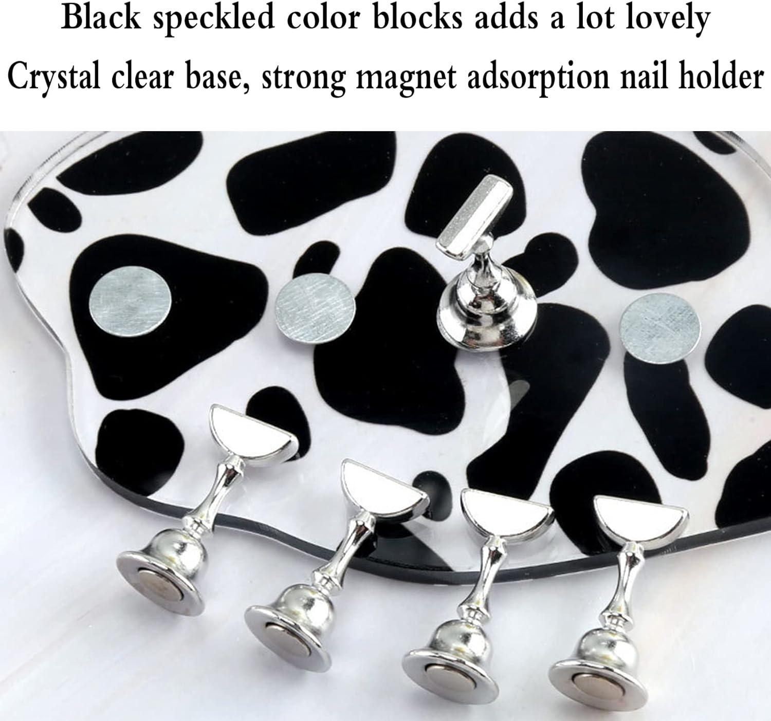 ZOQINI 2Set Acrylic Nail Stands - Nail Holder & Display Stand for Painting, D... - Picture 4 of 15
