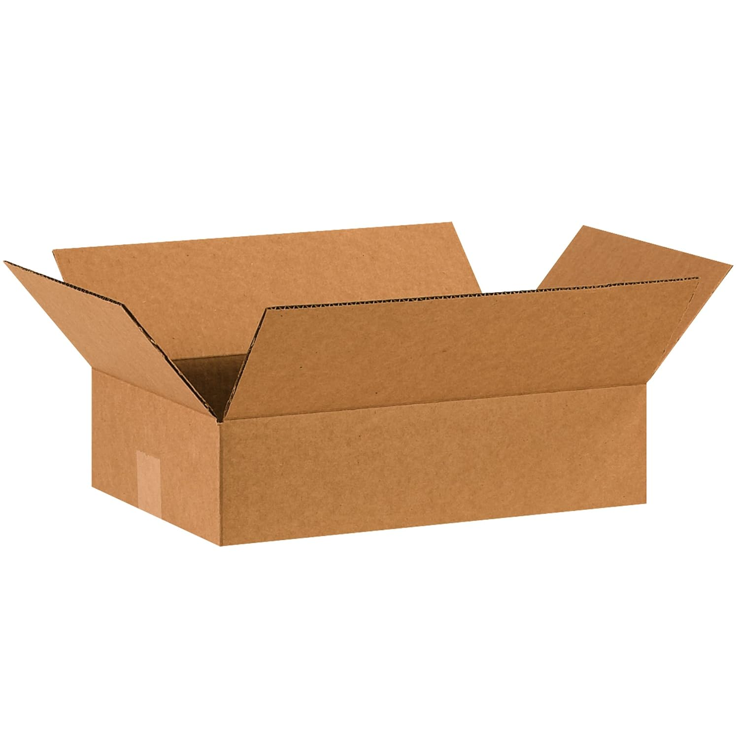 16 X 10 X 4 Corrugated Cardboard Boxes, Flat 16