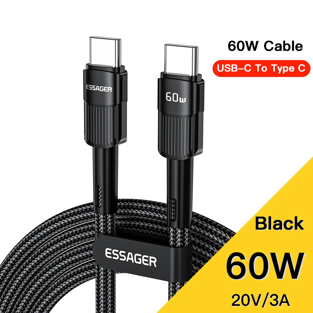 7A USB Type C Cable 100W For Realme Huawei P30 Pro 66W Fast Charging Wire USB-C Charger Data Cord Samsung Oneplus Poco