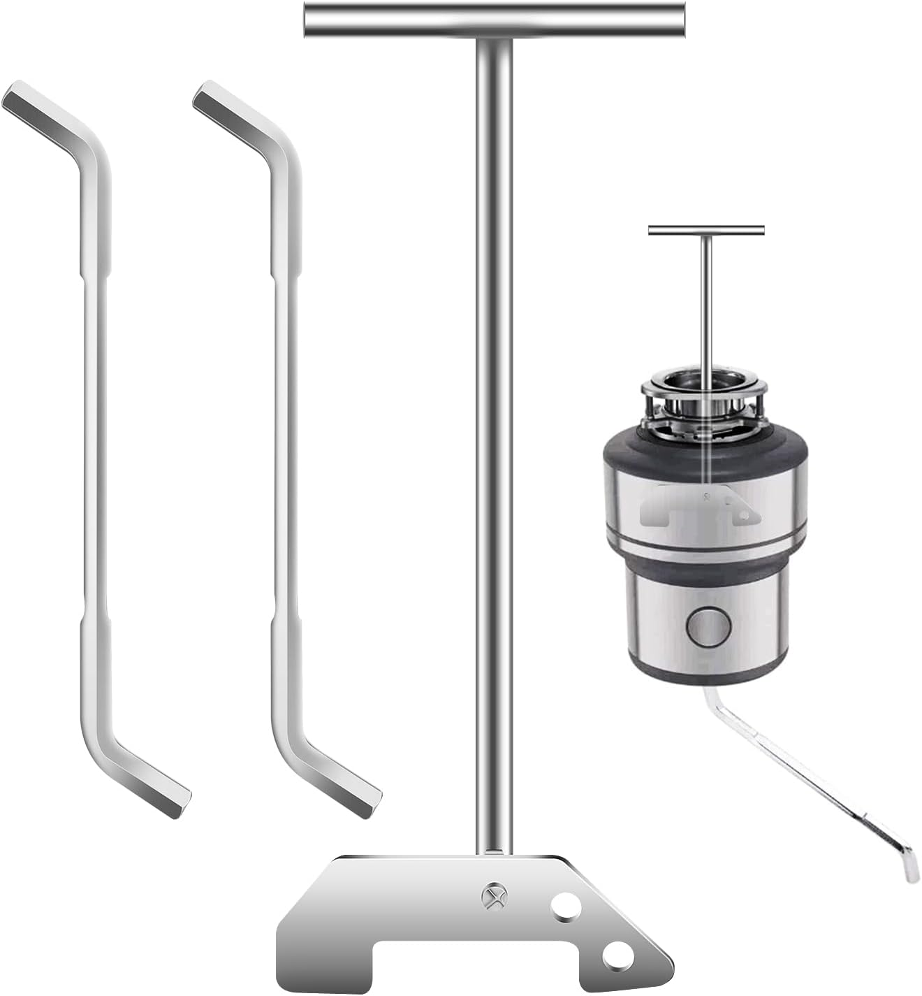 Garbage Disposer Unjamming Wrench/Wrn-00 Garbage Disposal Wrench Tool - Compatible with All Waste King and Sinkerator/Moen Garbage Disposals