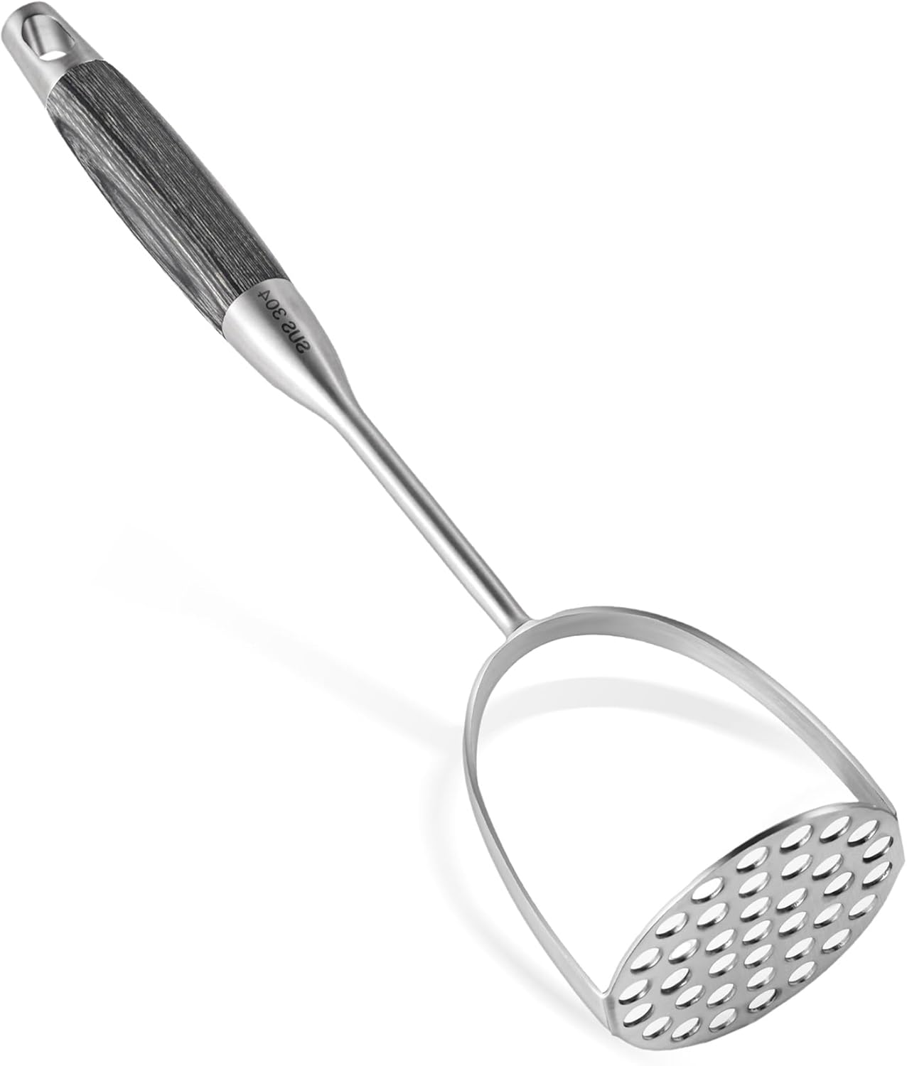 Heavy Duty Mashed Potatoe Masher, Professional Integrated Stainless Steel Pot... - Picture 11 of 15