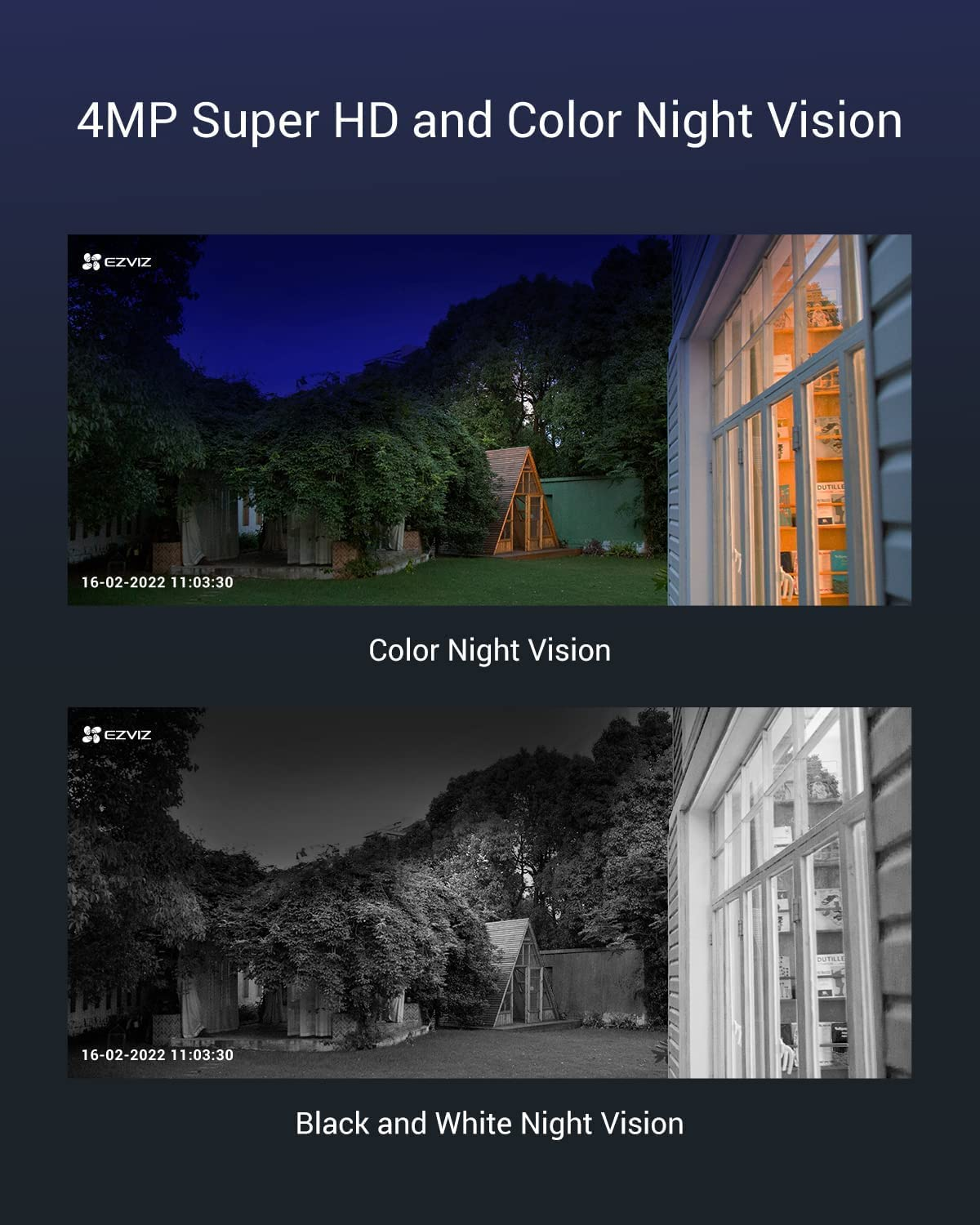 EZVIZ Security Camera, Wireless PTZ Outdoor Battery/Solar Powered Wifi Camera... - Picture 7 of 13