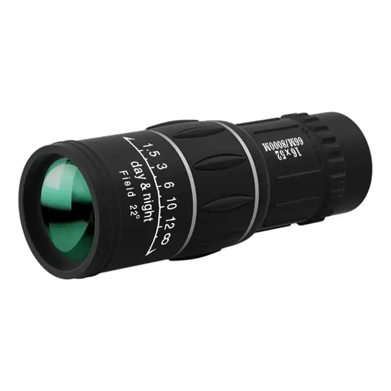 High-Power 16X52 Monocular Telescope with Dual Focus and Night Vision - Perfect for Long-Range Viewing!