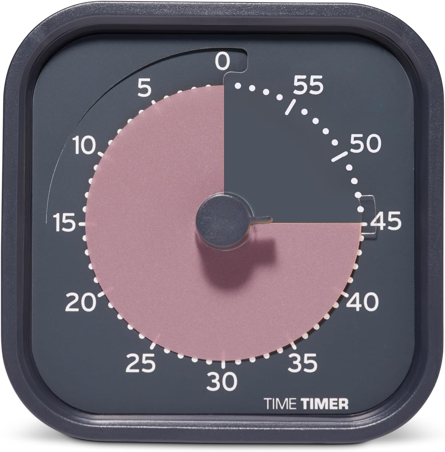 MOD Home - Metallic Series - Individual Sized 60 Minute Visual Countdown Timer for ADHD, Adults, Students, and Pomodoro with Silent Operation (Metallic Storm)
