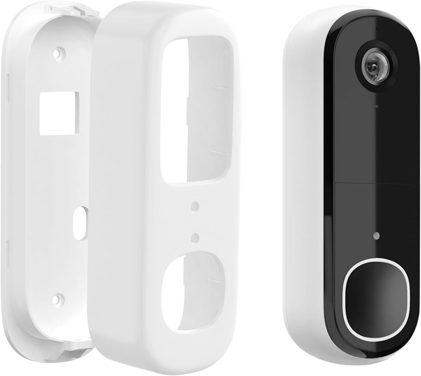 Weatherproof Anti-Theft Mount for Arlo Video Doorbell 2K - No-Drill Installation