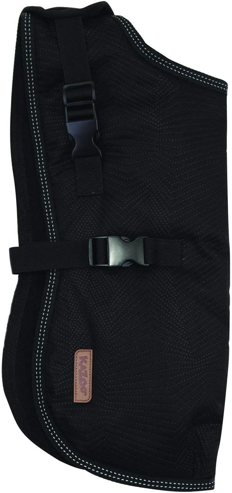 Kazoo Adventure Coat for Dogs, Black, Large - Picture 2 of 14