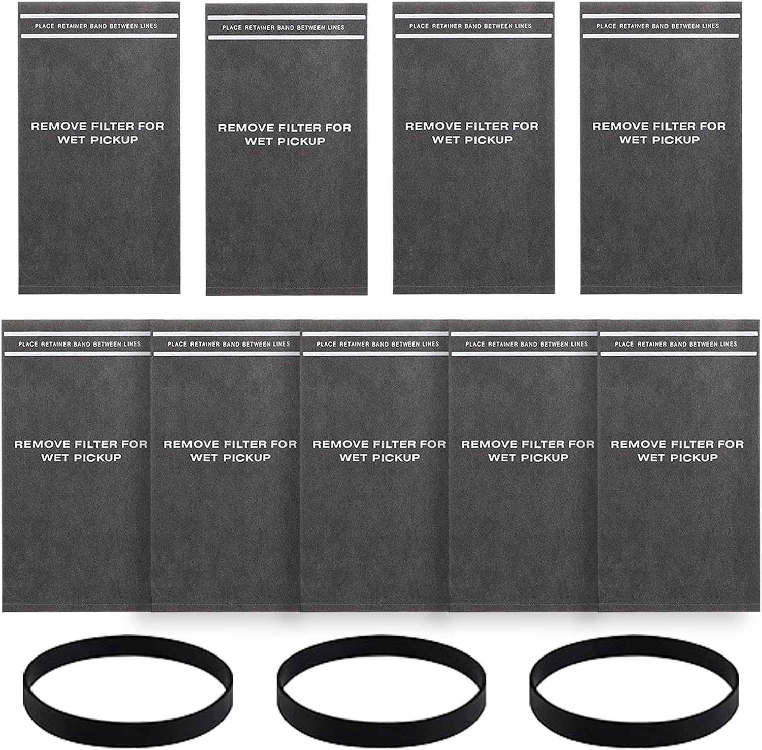 9 Pack 38737 Dust Filter Bags Replacement for Craftsman 2 to 2.5
