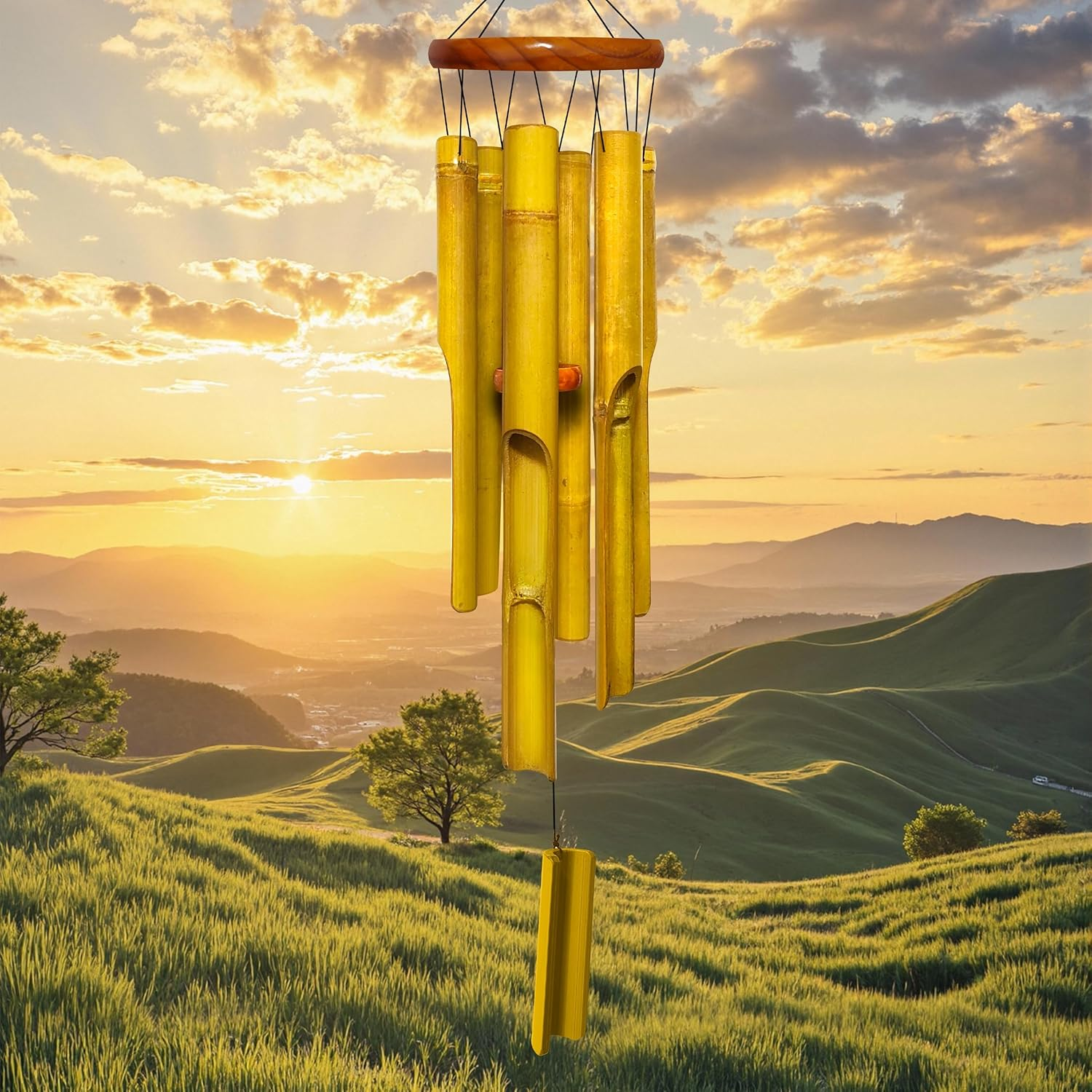 Bamboo Wind Chimes 38