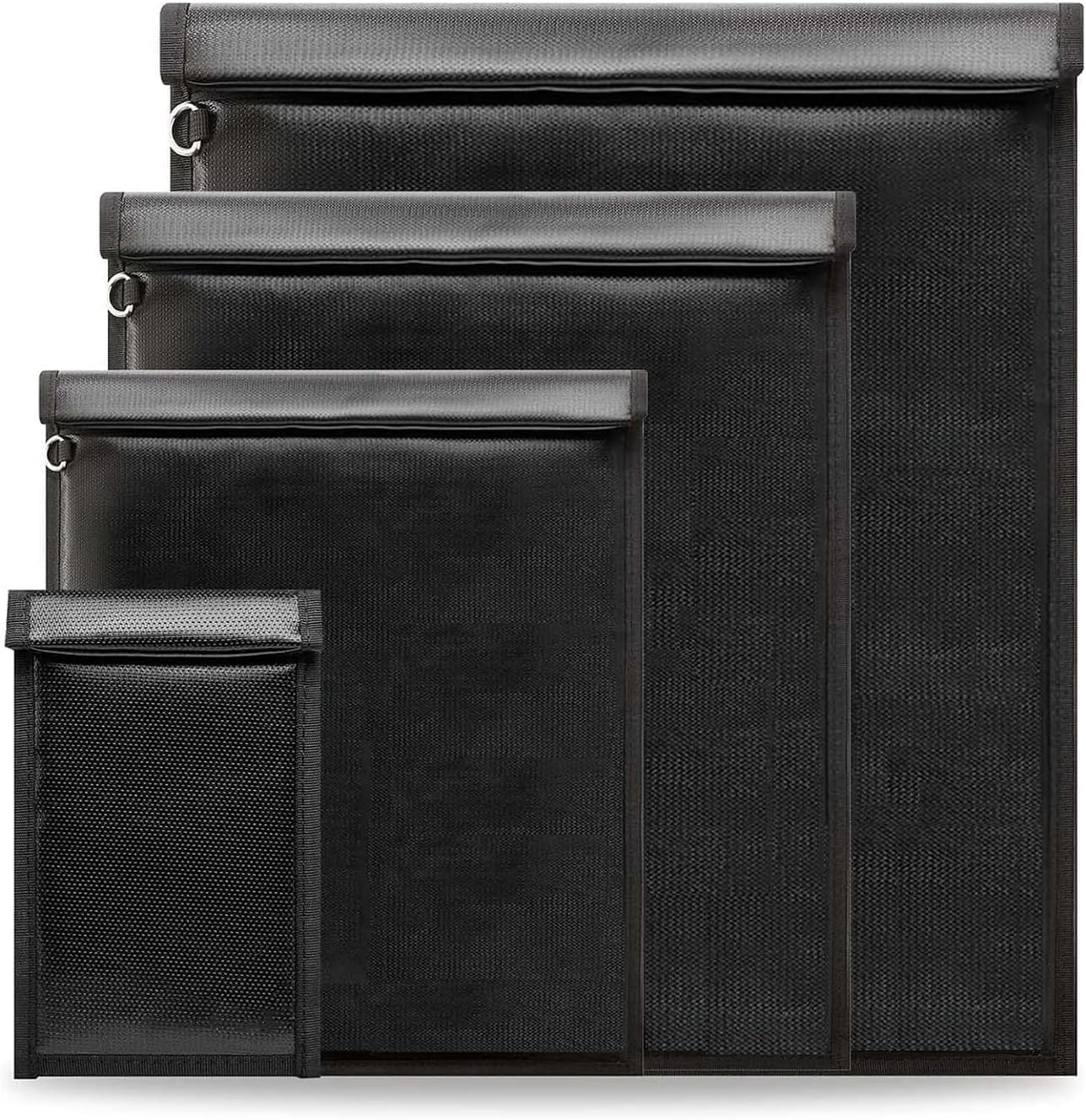 4Pack Fireproof Faraday Bag for Laptops, Tablets, Radio, Cell Phone, Car Keys