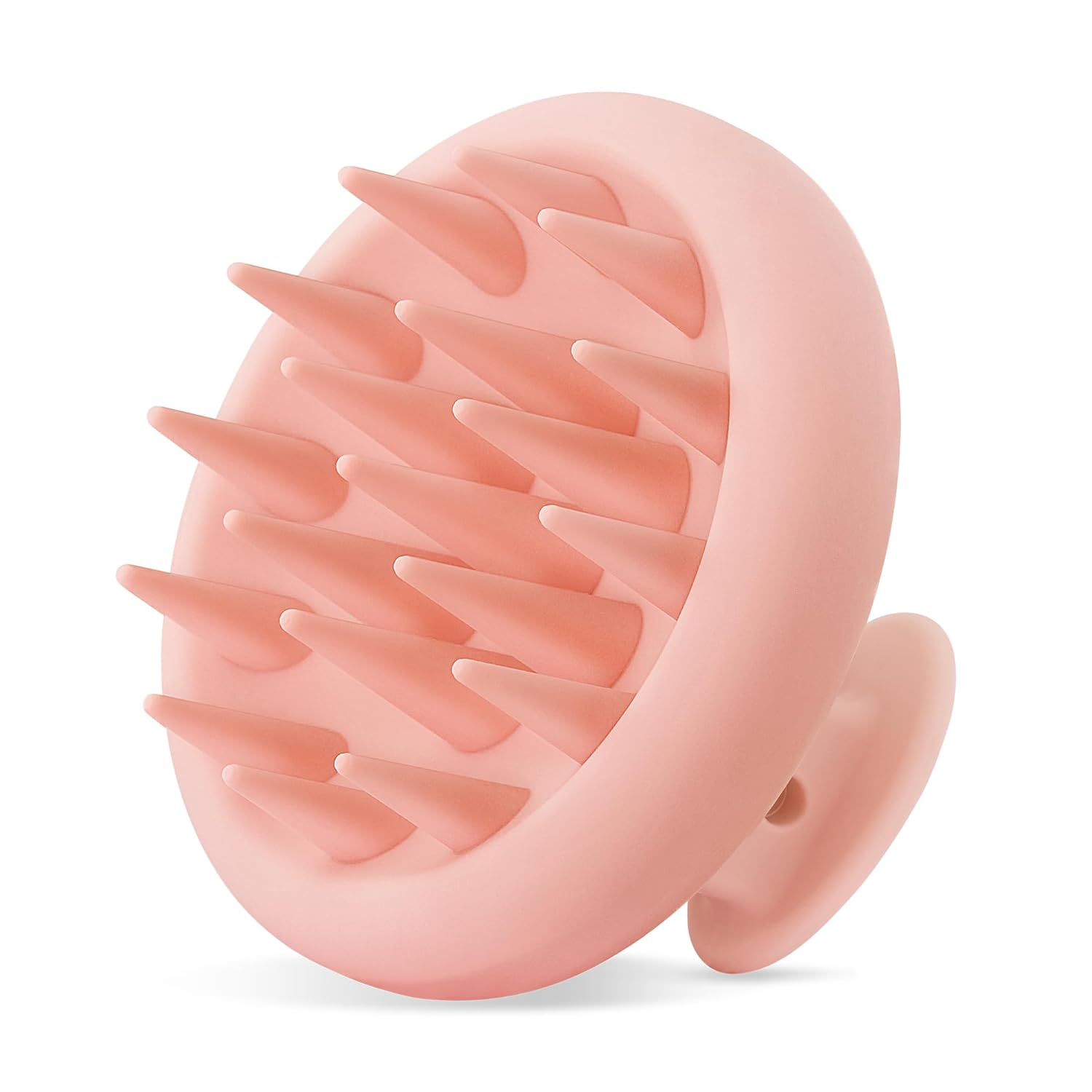 Scalp Massager Hair Growth Scrubber with Soft Bristles 01-Pink