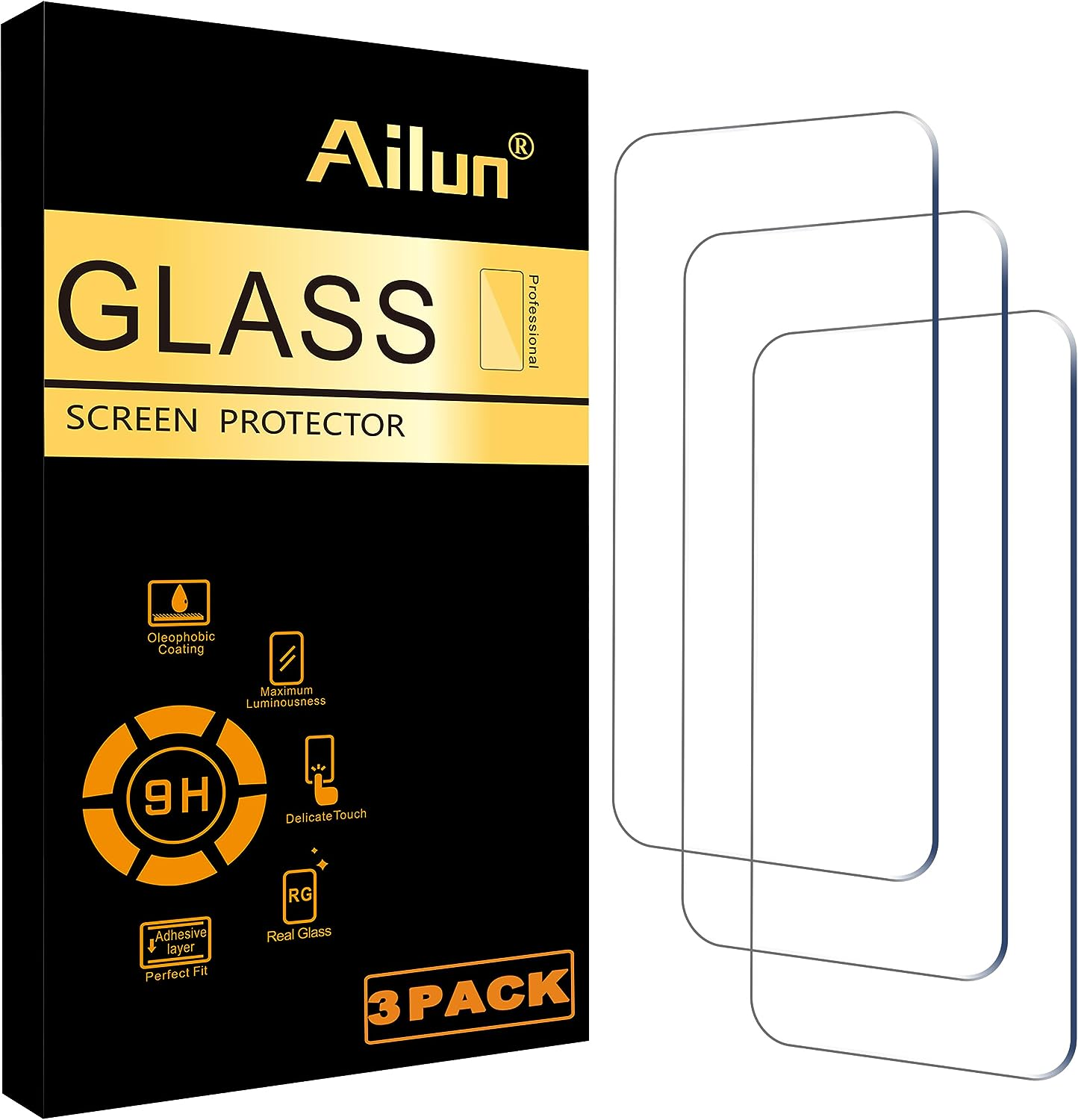 Ailun Screen Protector for Iphone 16 / Iphone 15 / Iphone 15 Pro [6.1 Inch]