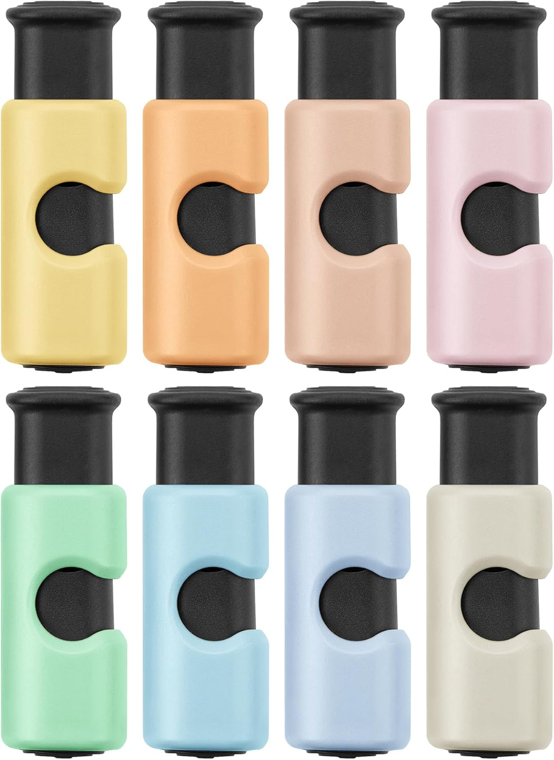Mr. Pen- Squeeze and Lock Bread Bag Clips, 8 Pack, Soft Pastel Colors, Squeeze and Lock Bread Clips Reusable