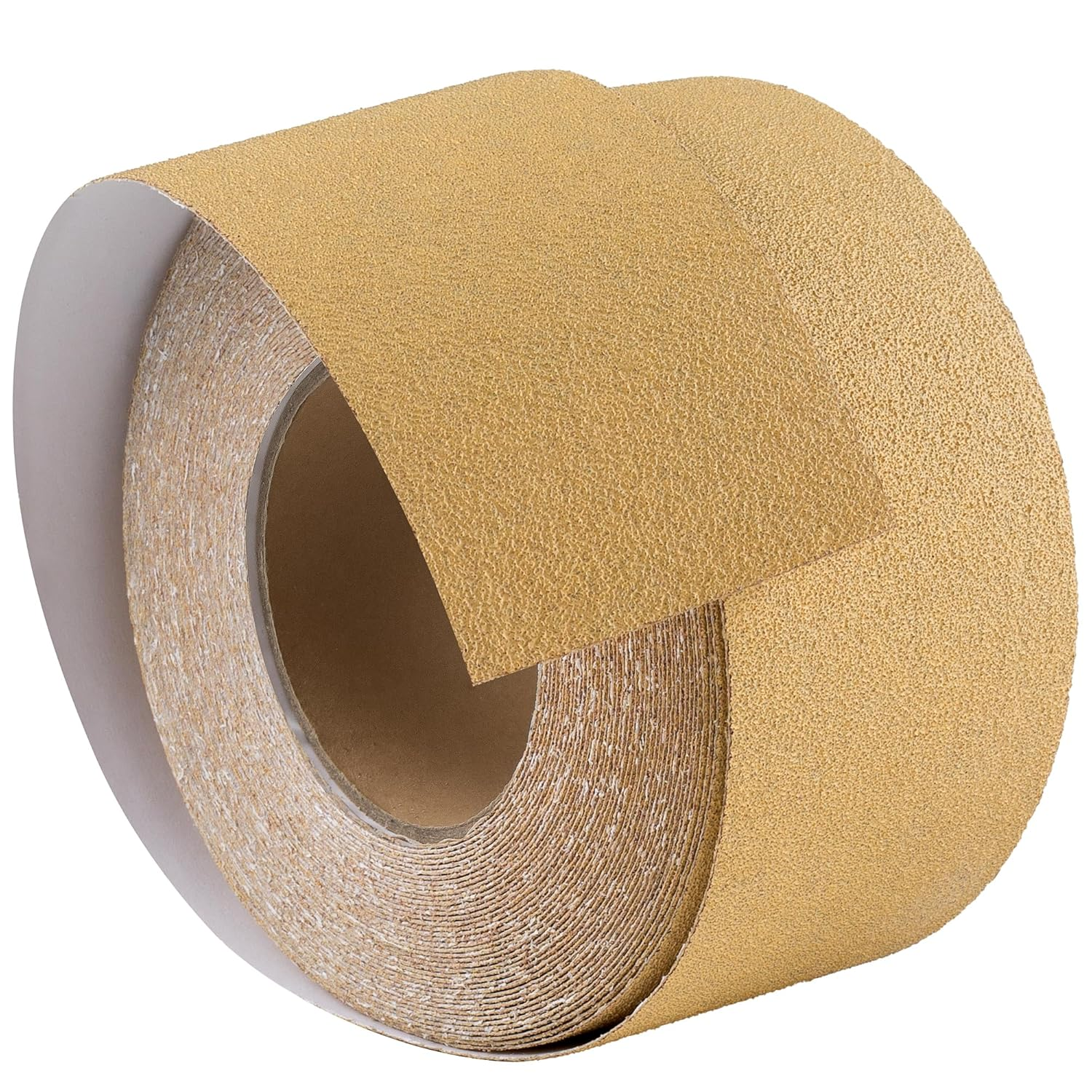 PSA Sandpaper Roll 80 Grit 2-3/4In X 20 Yards Self Adhesive Sticky Back Longboard Sand Paper Continuous Roll,Sand Sheets Roll for Woodworking, Auto Body, Air File Sander and Hand Sanding Blocks