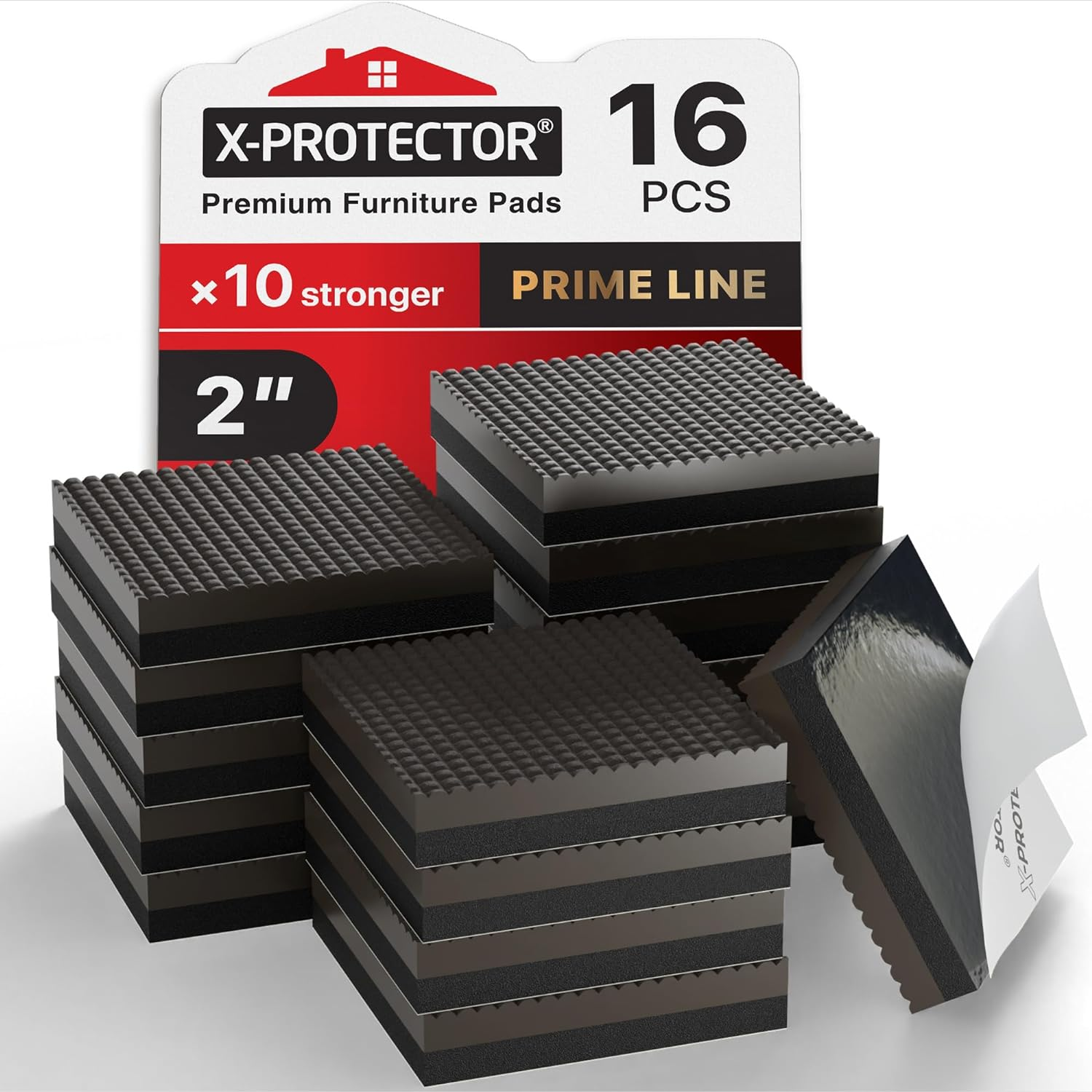 Non Slip Furniture Pads - 16 PCS 2