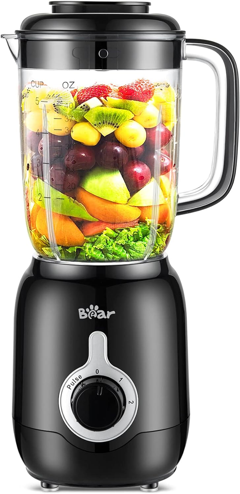 Blender, 2025 New 700W Smoothie Countertop Blender with 40Oz Cup