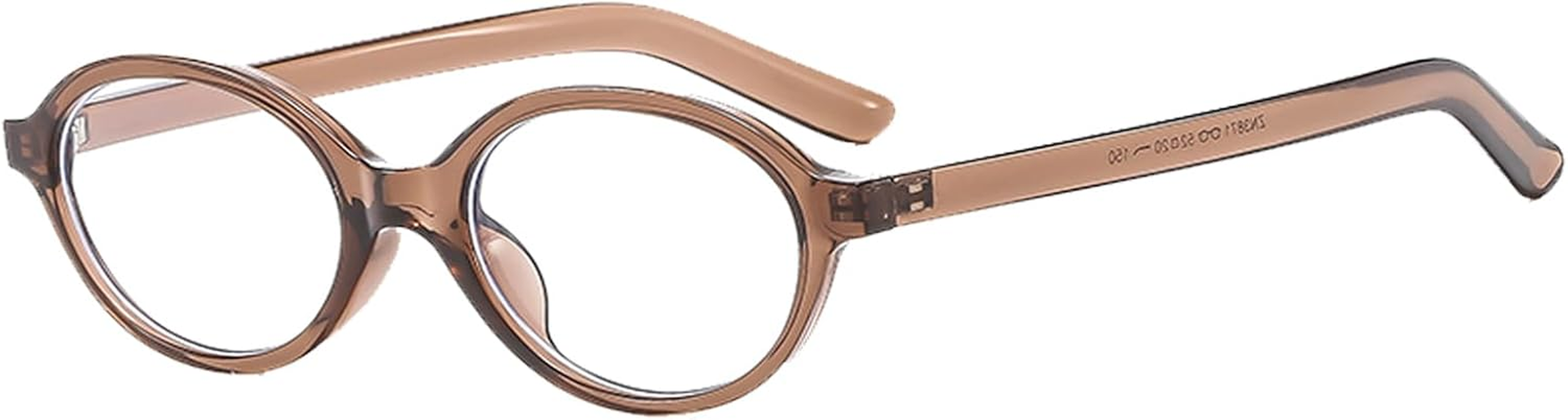 YAMEIZE Oval Blue Light Glasses Women Men - Small Anti Blue Light Glasses Ret... - Picture 9 of 19