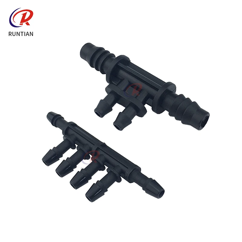 10pcs Ink splitter for Solvent and UV Inkjet Printer Ink Tube Connector for Flora Infiniti Docan Kingt Printer Luer Connector