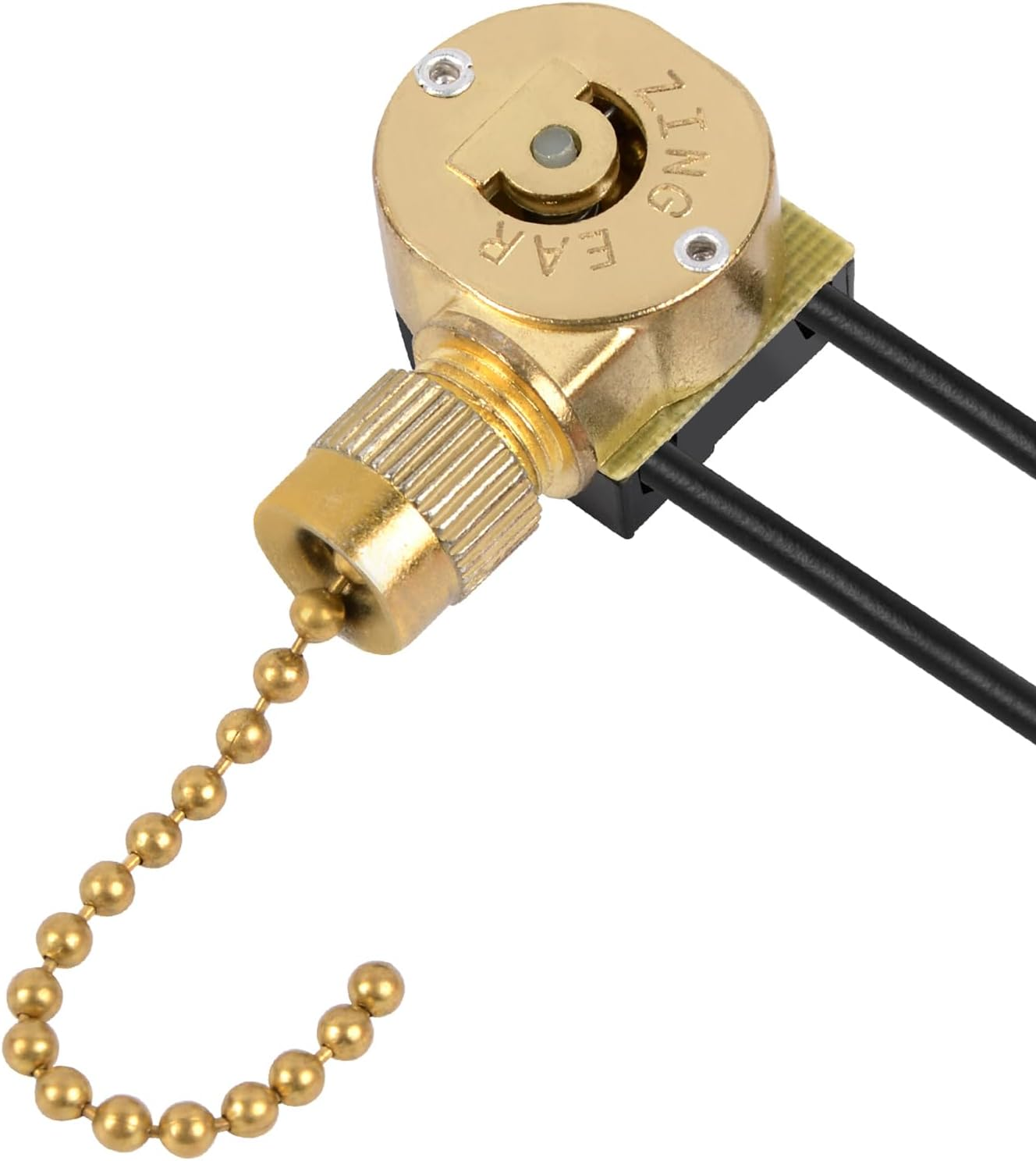 Ceiling Fan Switch Zing Ear ZE-109M Pull Chain Switch On/Off Light