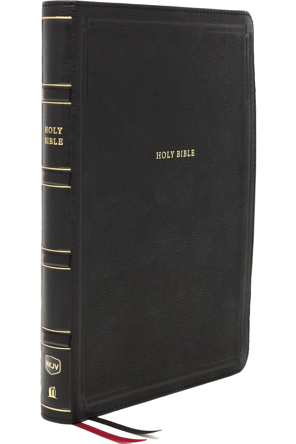 NKJV Deluxe Thinline Reference Bible, Thumb Indexed, Red Letter Edition, Comf...