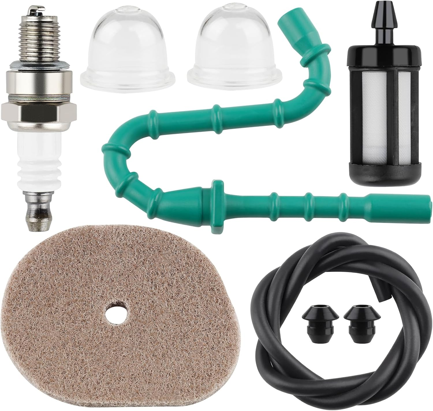 FS 56RC Air Filter Fuel Line Kit for STIHL FS56RC KM56RC FS70R FS56 FS40 FS56R FC70 FS 56 RC Tune up Kit FS70 KM56 FS40C HT56C FC70C FS70RC FS50 FS56C FS50C Trimmer Parts 4144 358 0800