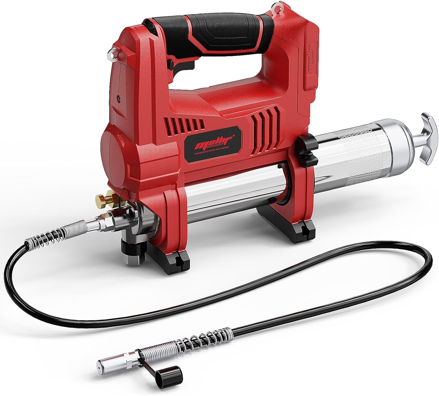 Brushless Power Grease Gun Compatible with Milwaukee 18V Battery (Tool ONLY), 10,000 PSI, 5 Variable Speed, 30