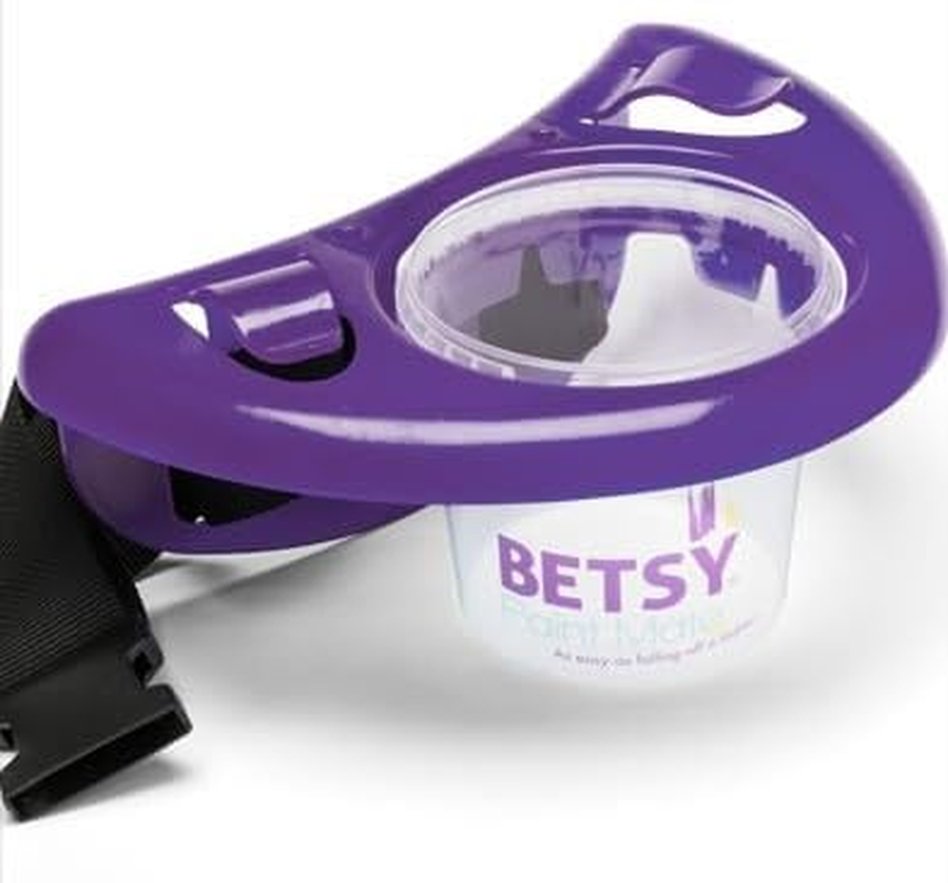 Painting and Decorating Tool - Purple Betsy Mate/Betsy Paint Mate - DIY Tool, Home and Professional Painting, Ladder Safety, Betsy Group, Paint Kettle