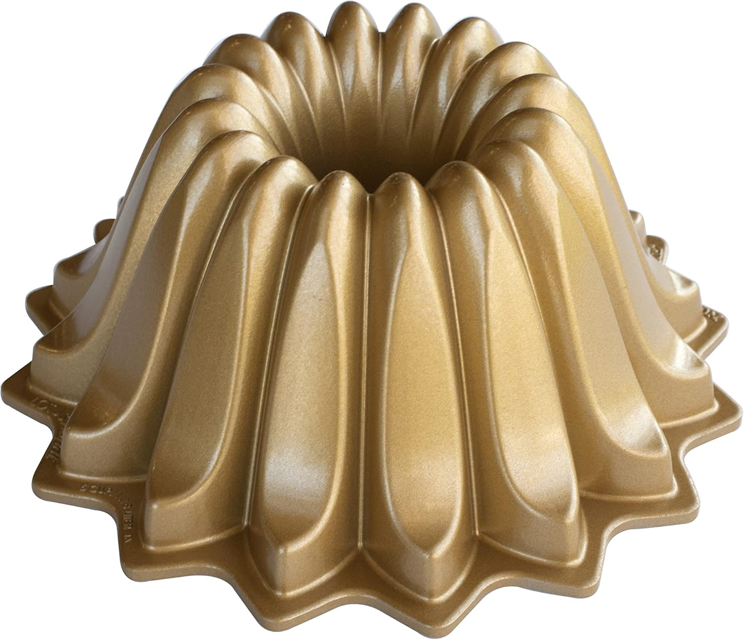 Lotus Bundt Pan Gold, 5 Cup Capacity
