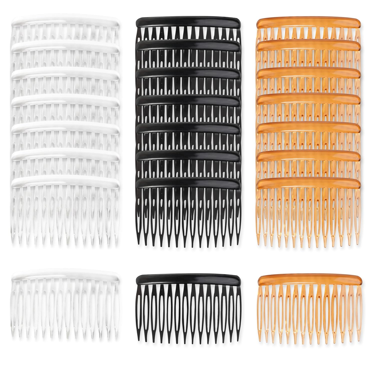 24 PCS Hair Side Combs for Women Bridal Set