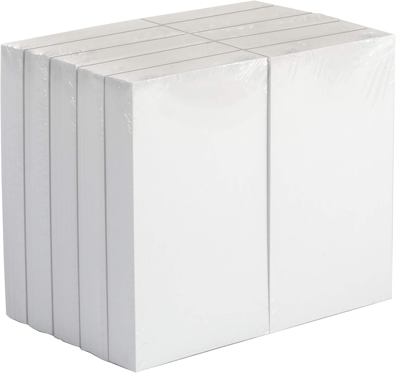 Blank Index Cards, 1000 Count, 10 Pack of 100, White, 3