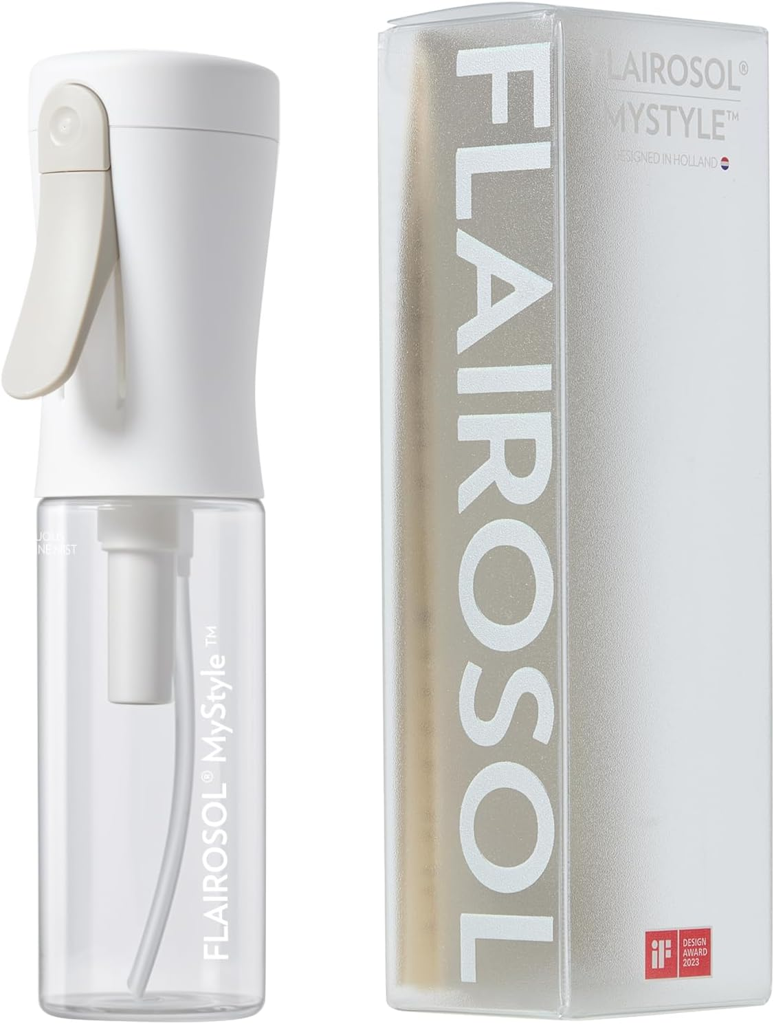Mystyle Spray Bottle – 3.04oz White, Travel Size