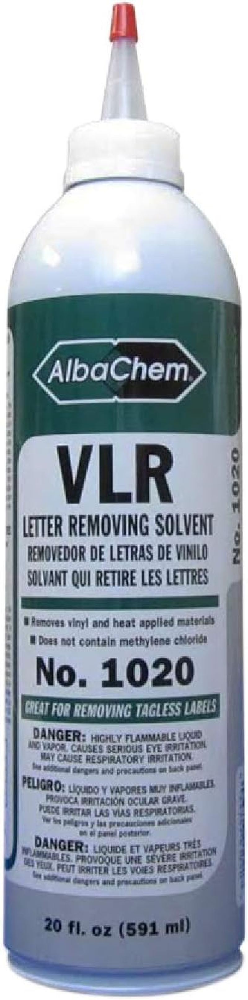 Heat Transfer Vinyl Remover for Fabrics 20 Fl. Oz