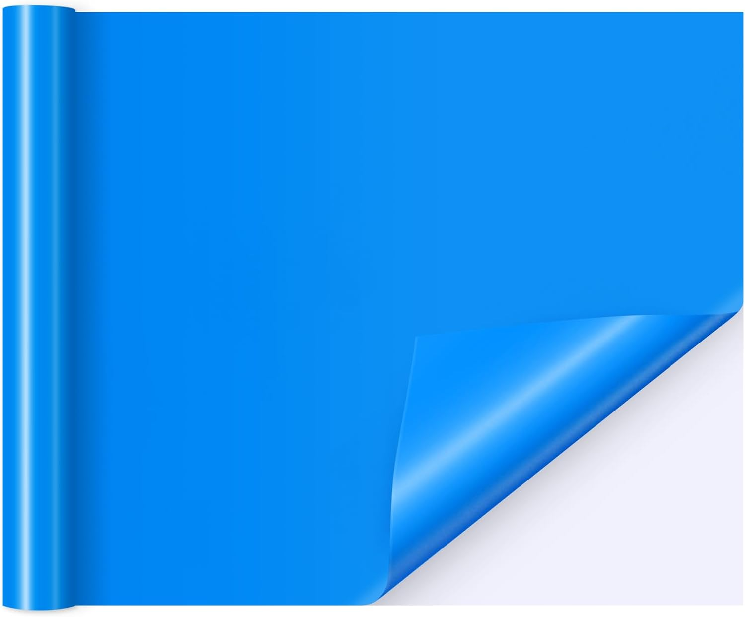 Above Ground Pool Patches - 49*34Inch Vinyl Liner Repair Kit with Rectangle Patch (Blue)