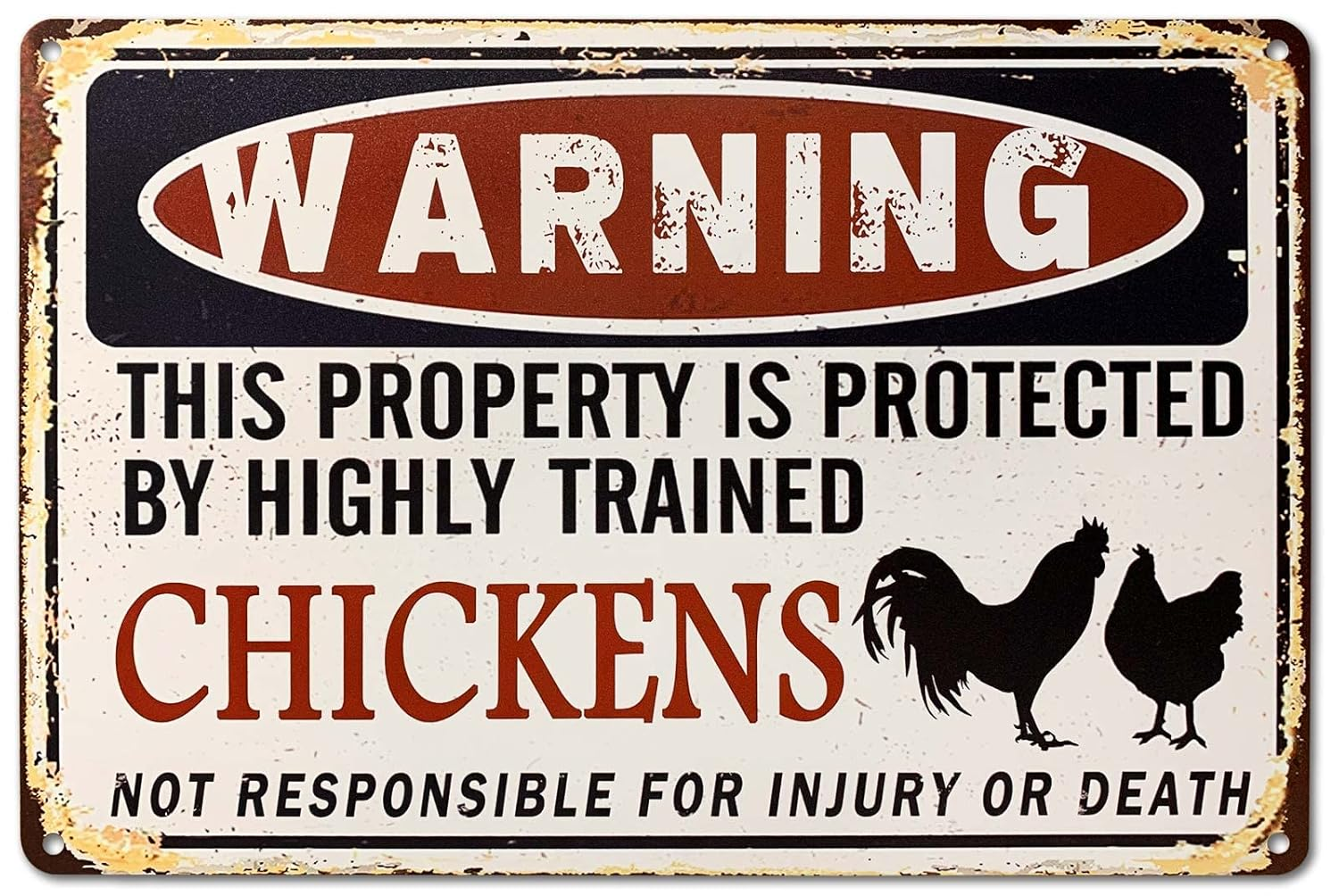 Welcome To Our Coop We Are All Cluckin Crazy Funny Chicken Sign Chicken Coop ... - Picture 11 of 17