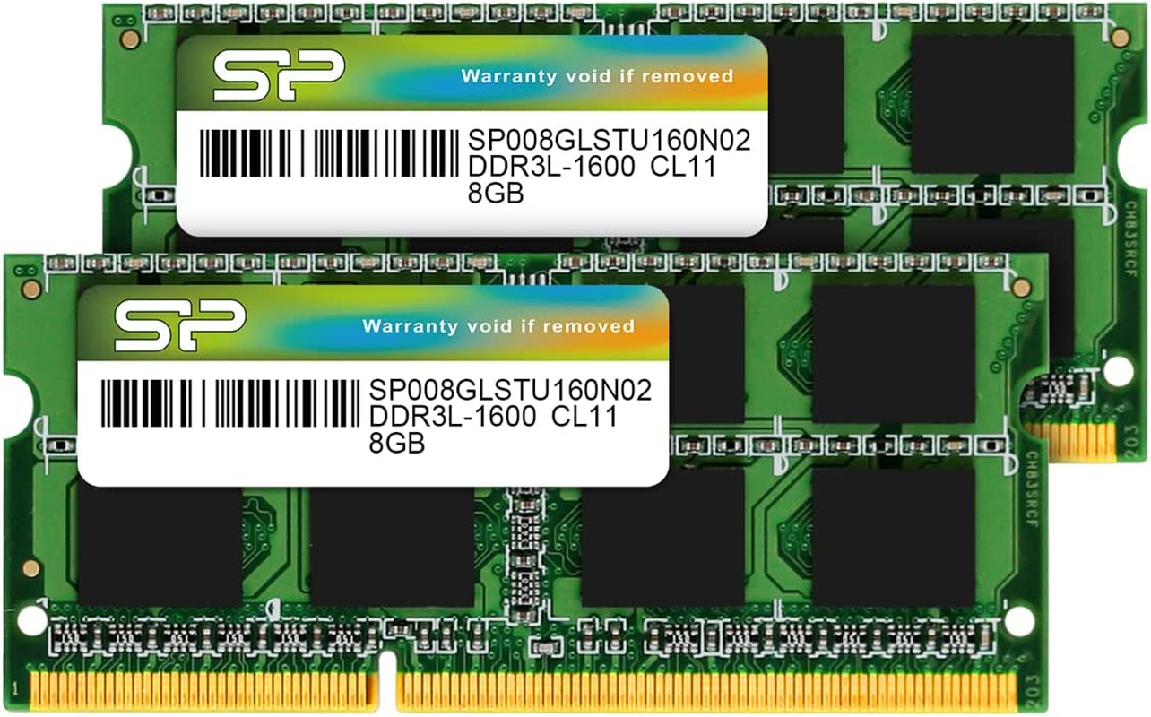 Silicon Power Hynix IC Compatible for Apple DDR3 DDR3L 16GB (2X8Gb) RAM