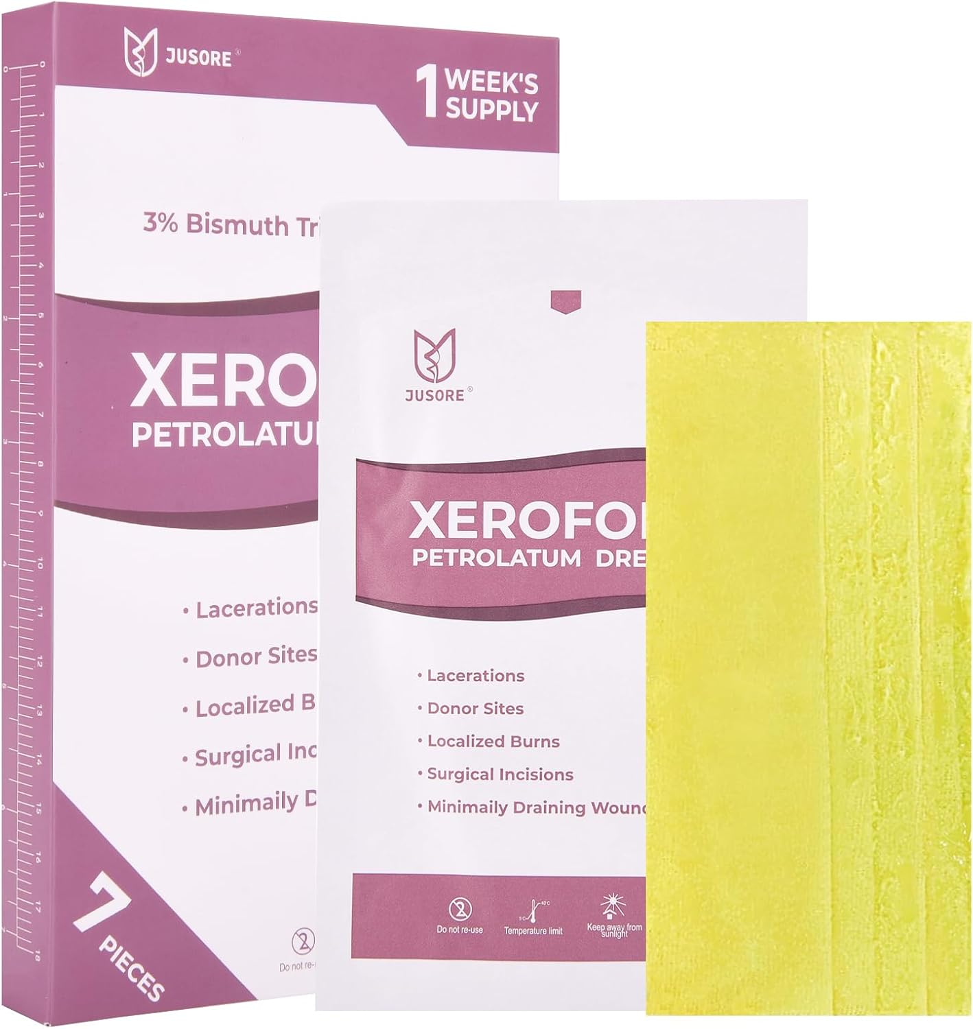 xeroform petrolatum dressing Gauze Dressing, 5in x 9in Xeroform Petrolatum Dressing 5"x9" (12.7cm